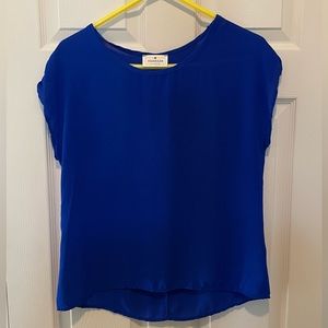 Blue women’s shirt, M